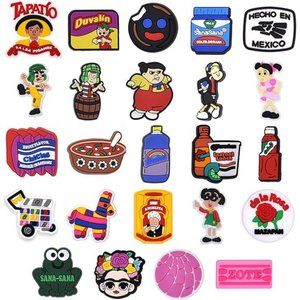 24pcs Shoe Charms For Crocs